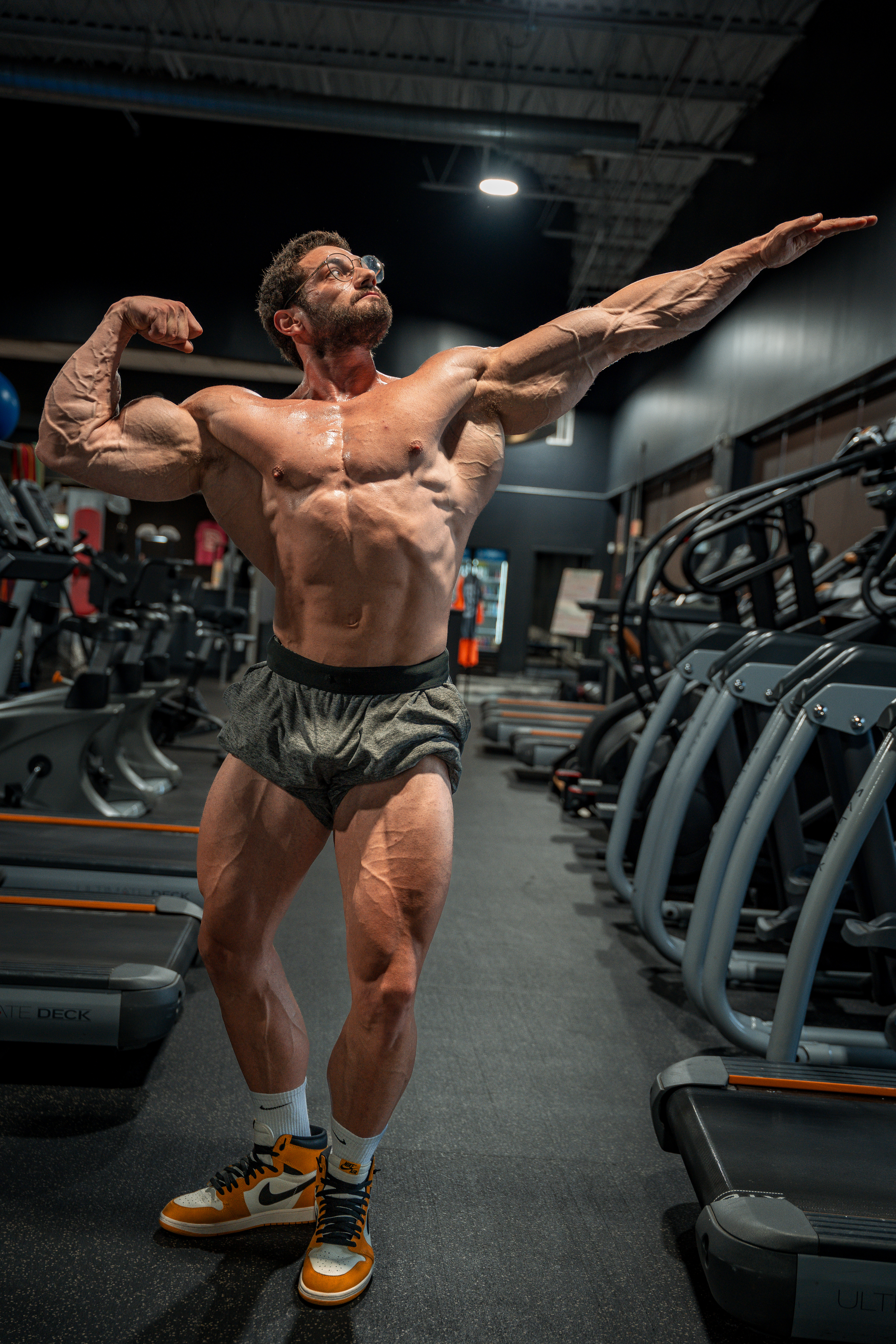 Professional Photography Example - Bodybuilding Pose
